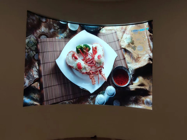 雷波室内P2.5弧形LED屏